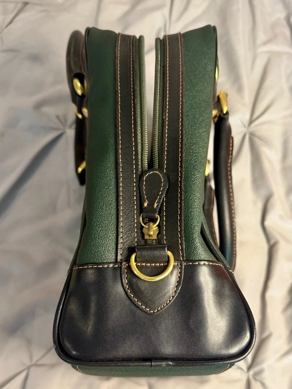 Burberry Golf Green Nova Check Structured Handbag – Authenticated
